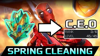 I PULLED AND IMMEDIATELY TOOK THIS CHAMP TO RANK 3: An Amazing Spring Cleaning Opening! | Mcoc