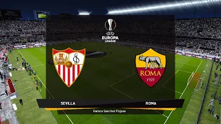 Sevilla vs Roma | UEFA Europa League Round 16 | PES20PC Prediction