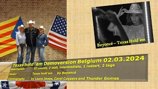 Texas hold´em Demo Belgium 02.03.2024