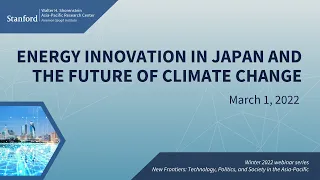 Energy Innovation in Japan and the Future of Climate Change | Mitsuru Izumo, Eiji Ohira, Kate Hardin