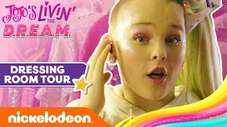 Tour JoJo Siwa’s Dressing Room 🎀 JoJo’s Livin’ the D.R.E.A.M. | Ep. 2 | Nick