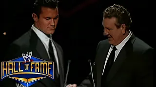 Randy Orton Inducts His Father "Cowboy" Bob Orton Jr. Into The 2005 WWE Hall Of Fame