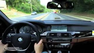 BMW 5 Series F10 Test Drive (eng)