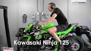 Dynojet testrun Kawasaki Ninja 125 2019, Klijnstra Motoren