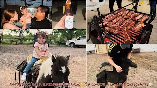 ASÍ PASAMOS NUESTRO FIN DE SEMANA EN EL RANCHO, ANNYA JULIA FUE A MONTAR AL DUVALIN 🐴 | VLOG