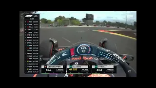 Max Verstappen Onboard Lap During Qualifying Q1 | Australian Grand Prix 2023