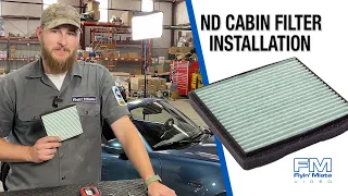 ND Cabin Filter Installation