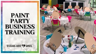 3 Ways to Confidently Start a Paint Party Business