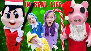 Roblox PIGGY In Real Life - Playing Elf on the Shelf with ProHacker