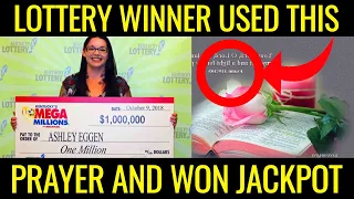 MIRACLE PRAYER THAT WORKS IMMEDIATELY! LOTTO WINNING SCRIPTURES!