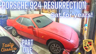 SAT FOR YEARS, CAN I GET THIS 1984 PORSCHE 924 RUNNING AND DRIVE IT HOME? - A RESURRECTION - PART 1