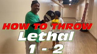 LETHAL 1-2 BY USING THE PADS RIGHT | BOXING LEGEND TEACHES