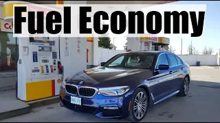 2019 BMW 5-Series (530e) - Fuel Economy MPG Review + Fill Up Costs