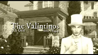 Sims 4 Legacy Family: Fourth Generation; The Valintino's