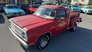 Test Drive 1979 Dodge D-10 Lil Red Express SOLD $15,900 Maple Motors #2413-2