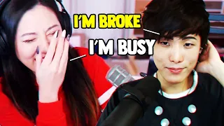 as long as you're broke, i'm busy... - BEST OF FUSLIE ft. Sykkuno, Cyr and friends