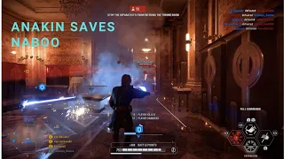 Anakin Saves Naboo!! (Star wars Battlefront 2)