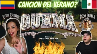 🔥 REACCION A RYAN CASTRO x PESO PLUMA - QUEMA 🔥🔥🔥