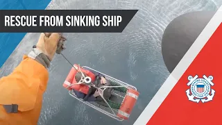 2 Rescued from Sinking Ship