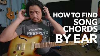 How to find Song Chords BY EAR | Guitar Lesson