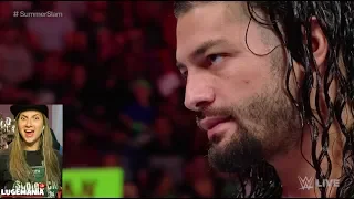 WWE Raw 7/30/18 Roman Reigns Calls out Brock Lesnar