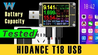 ATORCH HIDANCE T18 Battery capacity monitor protection for Phone or tablet charge