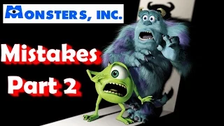 Monsters Inc. MOVIE MISTAKES, , Facts, Scenes and Fails Part 2