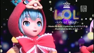 [60fps Full] LOL -lots of laugh- 初音ミク Hatsune Miku Project DIVA English lyrics Romaji subtitles