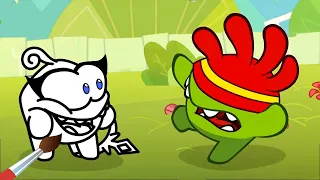 АМ НЯМ - Супер Нямы 1 - Мультик Раскраска с Ам Нямом - Om Nom Cut the Rope