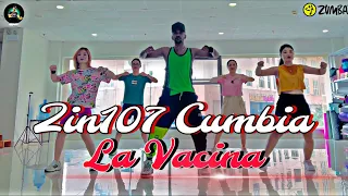 Zin107 | Cumbia | La Vecina Zumba Fitness Dance Choreography Workout