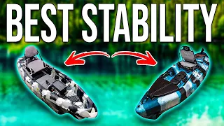 7 Most Stable PADDLE Kayaks for Fishing - Big Weight Limits!