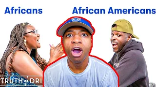 REACT TO Do You Use the N-word? Africans & African Americans | Truth or Drink | Cut