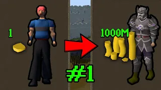 Earning the First Millions in F2P - Broke to Billions #1 [OSRS]