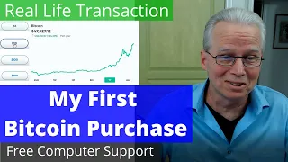 Bitcoin - Watch My First Purchase - It's very easy