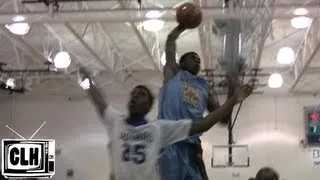 Andrew Wiggins throws down a mean dunk on the break - 2013 Tri State Hoops Classic