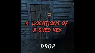 4 Locations of  a Shed Key 🔑 | Granny 3👺#shorts #Granny3