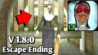 Evil Nun Version 1.8.0 Escape Ending | New Update