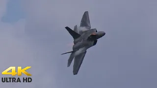 F-22 Raptor Minimum Radius Turn