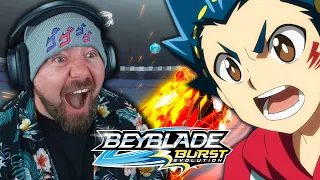 BURST AFTER BURST!!! FIRST TIME WATCHING - Beyblade Burst Evolution Episode 18-19 REACTION