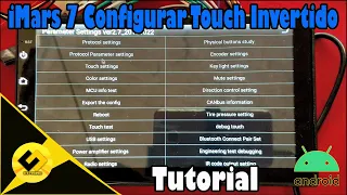 iMars 7 Configurar Touch Invertido