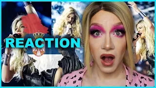 SERBIA - Nevena Božović - Kruna - LIVE | Eurovision 2019 Reaction