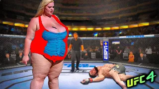 Khabib Nurmagomedov vs. Red Bimbo (EA sports UFC 4)