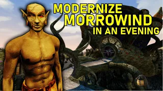 Morrowind Modding Tutorial Livestream with johnnyhostile - OpenMW - 4-hour modding challenge!
