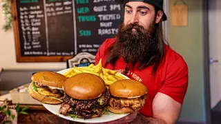 THIS CHALLENGE HAS BEEN FAILED 46 TIMES | HARE ON THE GREEN'S 'TRIPLE IN 30' | BeardMeatsFood