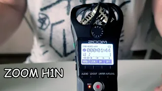 Распаковка и проверка диктофона ZOOM H1n