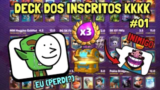 TESTANDO DECKS DE INSCRITOS #01