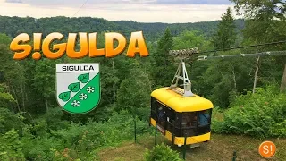 СИГУЛДА - ЛАТВИЙСКАЯ ШВЕЙЦАРИЯ - SIGULDA😍ТУРАЙДСКИЙ ЗАМОК🏰СИГУЛДСКИЙ ЗАМОК, ПЕЩЕРА ГУТМАНЯ, КРИМУЛДА