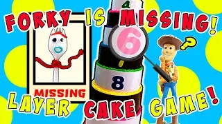 Toy Story 4 & Ralph Breaks the Internet Layer Cake Game to Find Forky! W/ Woody & Vanellope