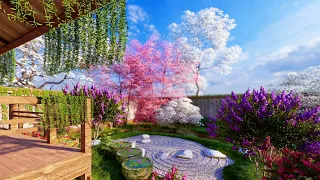 Eternal in beauty. cherry blossom. #architecturalanimation