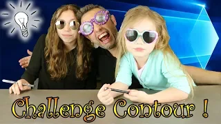 CHALLENGE CONTOUR A L'AVEUGLE ! On dessine dans le noir à l'aide de tablettes rétro éclairées !